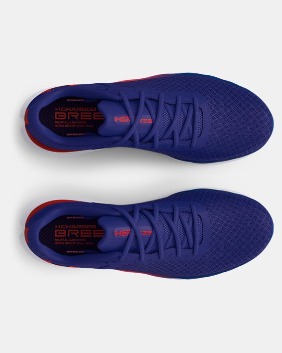 Men's UA Charged Breeze Running Shoes, Blue, pdpMainDesktop image number 2